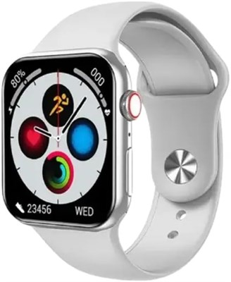 Умные часы Next Store Active Pro с силиконовым ремешком, функцией двойного нажатия, водонепроницаемые, с круглым дисплеем, аккумулятором 230 мА·ч, длительным временем автономной работы, стильные и прочные (белые) 1000014262