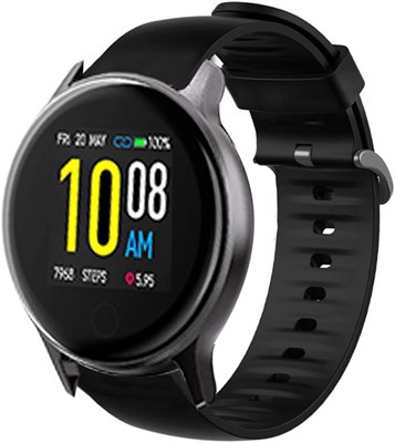 Совместим с UMIDIGI Uwatch 2S Band, сменные силиконовые браслеты LvBu, спортивный ремешок с металлической пряжкой для смарт-часов UMIDIGI Uwatch 2S 1000014315