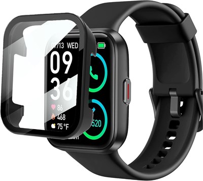 Чехол для смарт-часов Aeac ID208, жесткий чехол из ПК с защитой экрана, совместимый с ENOMIR 1,7" ID208BT/Aeac 1,7" ID208/SKG V7 PRO/ENGERWALL/Konitee/TOZO S2 44MM/GGZZ/Gydom/FACOI/VRPEFIT/Oraimo id208bt 1000014327