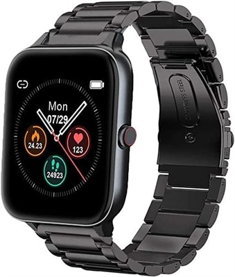 Совместим с браслетами Blackview R3 Pro, сменный ремешок из нержавеющей стали Ceston, совместимый с Blackview R3 Pro/умными часами R3/умными часами X2/умными часами IOWODO R3 Pro 1000014334