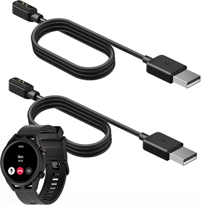 Зарядное устройство Blueshaweu для умных часов IOWODO R8Pro 1,39 дюйма, сменный магнитный USB-разъем с 2 контактами, совместимо с круглыми умными часами IOWODO R8Pro для мужчин и женщин, новинка 2023 года 1000014345