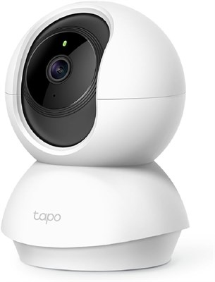 Камера видеонаблюдения TP-Link Tapo с панорамированием/наклоном, разрешением 1080p и обзором на 360° | Отслеживание движения | Обнаружение движения и плача ребёнка | Двусторонняя аудиосвязь | Ночное видение | Работает с Alexa и Google Home (Tapo C200) 1000014352 - фото 558369