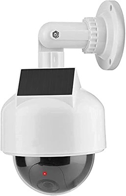 Муляж купольной PTZ-камеры Tomvision на солнечной батарее, охранная камера видеонаблюдения со светодиодной подсветкой и питанием от аккумулятора 1000014354 - фото 558379