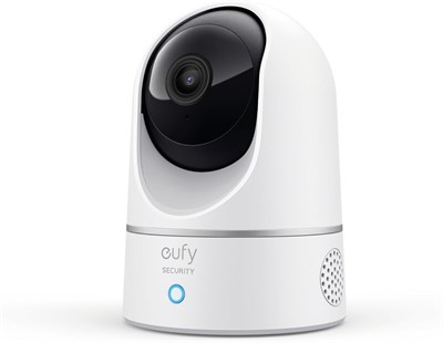 Внутренняя камера eufy Security 2K с функцией панорамирования и наклона, камера для домашней безопасности, ИИ для людей и домашних животных, работает с голосовыми помощниками, отслеживание движения, ночное видение, требуется карта MicroSD, база HomeBase н 1000014367 - фото 558426