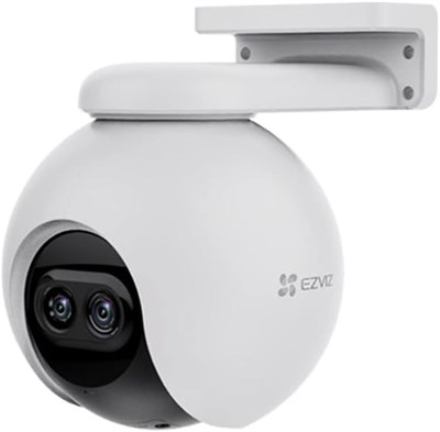 Камера видеонаблюдения EZVIZ C8PF Full HD WiFi с двумя объективами и функцией панорамирования и наклона — обзор 360°, слот для карты MicroSD, интеллектуальное ночное видение, черная (CS-C8PF-A0-6E22WFR) 1000014560 - фото 559327