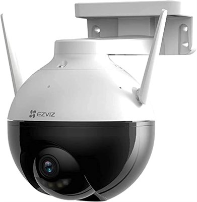 Камера видеонаблюдения EZVIZ C8C, уличная камера видеонаблюдения с разрешением 1080p, Wi-Fi, обзором 360°, цветным ночным видением, водонепроницаемостью IP65, датчиком движения, функцией записи звука, поддержкой SD-карт на 256 ГБ 1000014574 - фото 559387