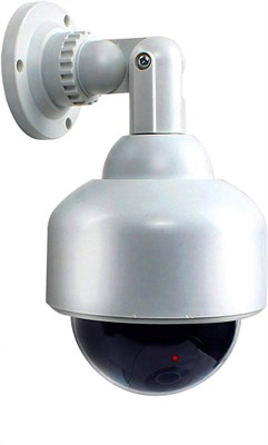 Муляж купольной PTZ-камеры Tomvision на солнечной батарее, охранная камера видеонаблюдения со светодиодной подсветкой и питанием от аккумулятора 1000014610 - фото 559532