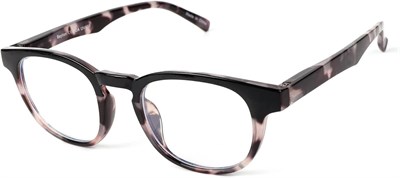 Очки Baytion, блокирующие синий свет, для мужчин и женщин, компьютерные очки, фильтр синего света для цифровых устройств с оправой из леопардового чёрного поликарбоната, прозрачные линзы, без рецепта [против головной боли и напряжения глаз] 1000016940