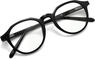 Очки Joopin Blue Light для мужчин и женщин, круглые прозрачные линзы, блокирующие синий свет, очки против усталости глаз, для игр на компьютере и телевизоре 1000016952