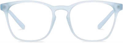 HUSTLR Lenskart — для детей 8–12 лет | Небесно-голубые компьютерные очки с защитой от бликов и нулевой мощностью | Квадратная оправа | HP D15011 1000016966