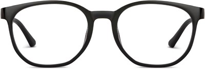 LENSKART BLU | Компьютерные очки Zero Power Blue Cut | Антибликовые, лёгкие, блокируют вредное излучение | Круглая оправа | 100% защита от УФ-излучения | Для мужчин и женщин | Большие | LB E14061 1000016996