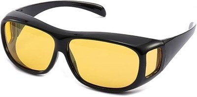 Очки для вождения BIGTHREE с ночным видением, солнцезащитные очки с антибликовым покрытием и поляризованными линзами, для мужчин и женщин, идеально подходят для ночного вождения, работы за компьютером и активного отдыха. 1000017016