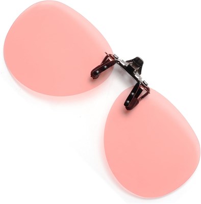 Очки VANANA Rose Tinted для коррекции светочувствительности - FL Clip-On Очки от мигрени Компьютерные линзы с фильтром синего света 1000017023