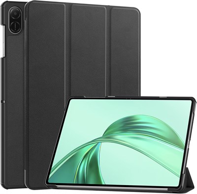 Чехол для Honor Pad X8a 11 дюймов — ультратонкий, с функцией подставки, защитный чехол из искусственной кожи — чёрный 1000018613