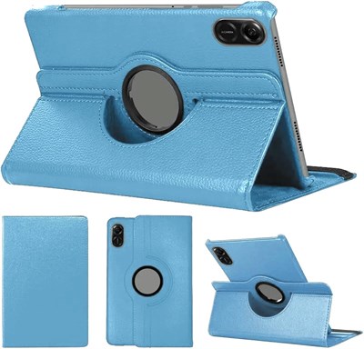 Чехол для Honor Pad X9 11,5 дюйма 2023. Защитный вращающийся на 360° чехол для планшета 11,5 дюйма (небесно-голубой) 1000018630