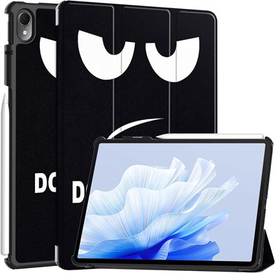 Чехол YIMICO для Huawei Matepad Air 11,5 дюйма 2023 года, складной смарт-чехол, жесткий чехол из ПК, тонкий чехол-книжка с подставкой для Huawei Matepad Air 11,5 дюйма 2023 года (перо в комплект не входит) (большие глаза) 1000018651