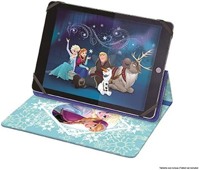 Универсальный чехол для планшета Lexibook Disney Frozen 7–10 дюймов — подставка для планшета для детей — идеальный чехол для путешествий или просмотра видео — совместим с Samsung, iPad и другими планшетами 7–10 дюймов — Lexibook 1000018664