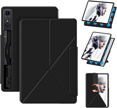 Чехол для планшета Red Magic Nova, высококачественный магнитный корпус, автоматический выход из спящего режима и режим сна, многоугольный, легкий, трансформируемый, устойчивый к царапинам, черный чехол для планшета Red Magic Nova 10,9 дюйма 1000018699