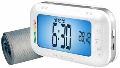 Автоматический тонометр Medisana BU 575 Connect предназначен для измерения давления на плече. 1000019601