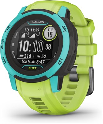 GARMIN Rugged Smartwatch Instinct 2S Surf Edition | 21 день автономной работы в режиме умных часов | Многофункциональная GNSS-система с датчиками ABC и встроенными спортивными приложениями 1000020499