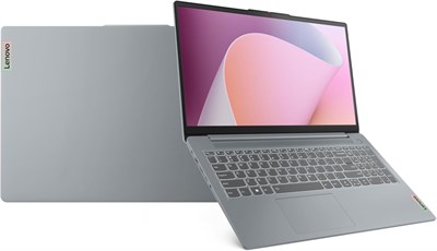 Ноутбук Lenovo IdeaPad Slim 3 15AMN8 (Арктический серый) имеет ультратонкий корпус | Процессор AMD Ryzen™ 5 7520U | Видеокарта AMD Radeon | 8 ГБ оперативной памяти | 512 ГБ твердотельного накопителя | 15,6-дюймовый экран с разрешением Full HD | Предустано 1000015210