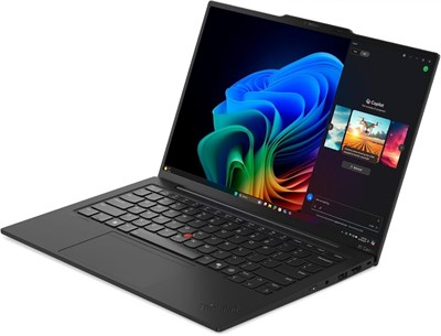 Ноутбук Lenovo ThinkPad X1 Carbon Gen 13 Aura Edition с процессором Intel Core Ultra 7 268V vPro, 14-дюймовым OLED-дисплеем с разрешением 2,8K (2880 x 1800), Wi-Fi 7, 32 ГБ оперативной памяти LPDDR5X-8533MT/s, SSD-накопителем на 1 ТБ и операционной систем 1000015072