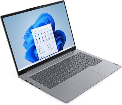 Ноутбук Lenovo ThinkBook 14 G6 IRL (модернизированный), 14-дюймовый IPS-дисплей WUXGA, процессор Intel Core i7-13700H, 8 ГБ оперативной памяти DDR5, SSD-накопитель 512 ГБ, графика Intel Iris Xe, клавиатура с подсветкой (английский язык), цвет «арктический 1000015027