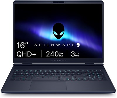 Новый игровой ноутбук Dell Alienware 16X Aurora, процессор Intel Core Ultra 9 275HX, 32 ГБ оперативной памяти, 1 ТБ жесткий диск, графика RTX 5060 8 ГБ GDDR7, 16-дюймовый QHD+ 2.5K дисплей, Windows 11 + Office (пожизненная гарантия до 2024 года), синий (у 1000020617