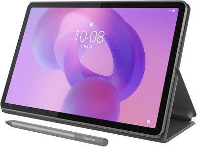 Планшет Lenovo Idea 5G, 11 дюймов, 2.5K ЖК-дисплей 16:10, MediaTek, 8 ГБ ОЗУ, 256 ГБ памяти, Android 15, цвет Luna Grey. В комплекте стилус Tab Pen и чехол-книжка. 1000020781