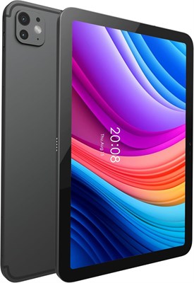 Планшет OTEETO TAB 15/10,1 дюйма/4G SIM-карты/Операционная система в стиле iOS/Две SIM-карты 5G/Восьмиядерный процессор/Чехол-книжка и клавиатура в комплекте/8 ГБ ОЗУ + 512 ГБ ПЗУ/Android 13/6000 мАч/8 МП фронтальная + 13 МП тыловая (серый) 1000020818