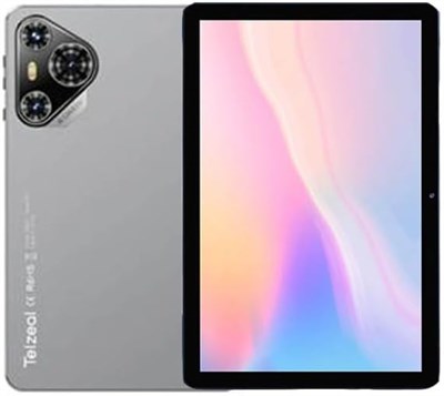Планшет Telzeal P100 10,1 дюйма, Android 13, 5G WiFi, две SIM-карты, 8 ГБ ОЗУ, 512 ГБ ПЗУ, аккумулятор большой емкости 8000 мАч, беспроводная клавиатура и мышь (серый). 1000020905