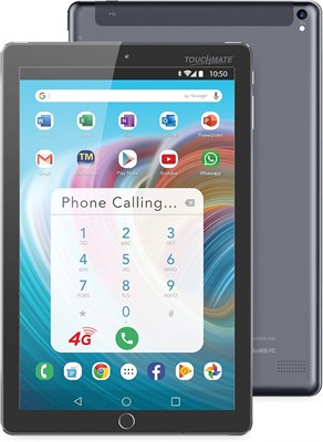 Планшет TOUCHMATE 10,1 дюйма, две SIM-карты, 4G, 2 ГБ, 32 ГБ, ОС Android 9.0 — черный (TM-MID1065NB) 1000020946