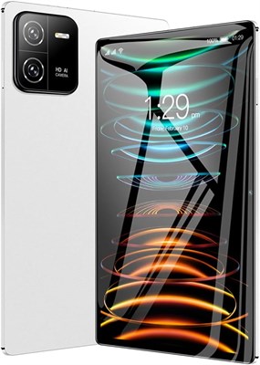 Планшет Eacam 10-дюймовый IPS-экран с разрешением 1920*1200 и сенсорным управлением, Android 13, 12 ГБ ОЗУ, 512 ГБ ПЗУ (расширяемая память), аккумулятор 8000 мАч с длительным временем работы в режиме ожидания, Bluetooth, двойная камера 13 МП + 26 МП, Wi-F 1000020999