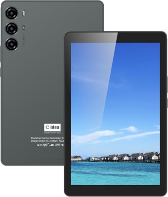 Планшет C idea 9" Smart Tablet PC CM925 - Android Kids Tab, IPS-дисплей, одна SIM-карта, 5G LTE, Wi-Fi, поддержка Zoom и TikTok, в комплекте защитный чехол и беспроводные наушники Airpods (черный) 1000021020