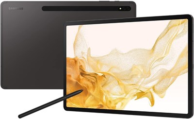Планшет Samsung Galaxy Tab S8+ 12,4 дюйма, 128 ГБ, 5G, Android, графитовый (версия для ОАЭ) 1000021058