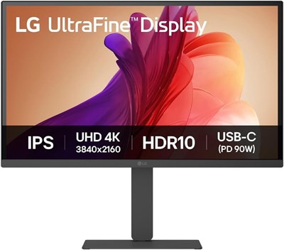 LG Smart Monitor 27U730A-B.AEU, 27 дюймов, 4K UHD (3840x2160), HDR10, IPS, webOS 24, USB-C (90 Вт), Bluetooth, DCI-P3 90%, HDMI, DisplayPort (27U730A-B.AEU) 1000021621