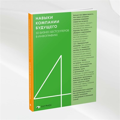 Навыки компании будущего. 50 бизнес-бестселлеров в инфографике - Smart Reading 1000021690