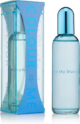 Парфюм COLOUR ME Sky Blue для женщин. 100 мл, парфюмерная вода. Роскошный аромат - женский парфюм, стойкие женские духи от Milton-Lloyd. 1000021932