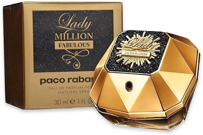 Paco Rabanne Lady Million Fabulous Intense для женщин парфюмированная вода 80 мл 1000022013