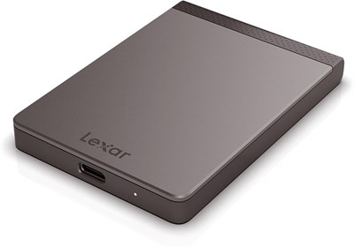 Lexar SL200 1TB портативный SSD, внешний SSD-накопитель, скорость чтения до 550 МБ/с, скорость записи до 400 МБ/с, USB Type-C (LSL200X001T-RNNNG) 1000022362