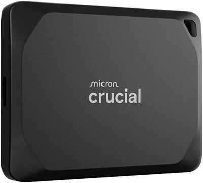 Портативный SSD-накопитель Crucial X10 Pro 2 ТБ — скорость чтения до 2100 МБ/с, скорость записи до 2000 МБ/с — защита от воды и пыли, совместимость с ПК и Mac, поддержка Mylio Photos+ — внешний твердотельный накопитель USB 3.2 — CT2000X10PROSSD902 1000022380