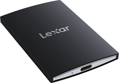 Портативный SSD-накопитель Lexar SL500 объемом 1 ТБ, скорость чтения до 2000 МБ/с, совместим с ноутбуками Type-C, iPhone 15, смартфонами, планшетами, PS5, Xbox, USB 3.2 Gen 2x2, тонкий и легкий, внешний SSD (LSL500X001T-RNBNU) 1000022390