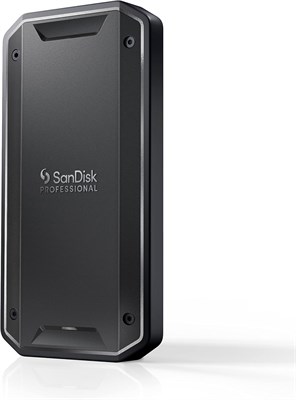 SanDisk SDPS31H-002T-GBCND Профессиональный твердотельный накопитель PRO-G40 объемом 2 ТБ со скоростью до 2700 МБ/с, внешний, Thunderbolt 3 (40 Гбит/с), USB-C (10 Гбит/с). Сверхпрочный корпус с защитой от пыли и воды по стандарту IP68. 1000022403