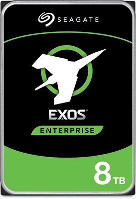 Seagate Exos 7E8, 8 ТБ, внутренний жесткий диск корпоративного класса, SAS, 3,5 дюйма, для бизнеса и центров обработки данных (ST8000NM0075) 1000022486