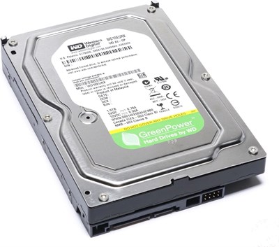 Жесткий видеодиск Western Digital WD AV-GP, 1 ТБ, AV: 3,5 дюйма, SATA III, кэш 64 МБ — WD10EURX 1000022492