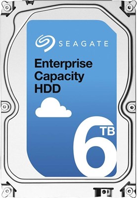 Seagate Exos X16, 6 ТБ, внутренний жесткий диск корпоративного класса, SAS, 3,5 дюйма, для бизнеса и центров обработки данных (ST6000NM0095) 1000022494