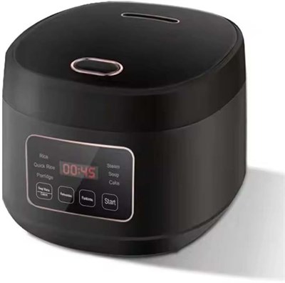 Умная рисоварка объемом 3 л с функцией приготовления на пару - отложенный старт на 24 часа, многофункциональная рисоварка на 3-5 человек, в комплекте мерный стакан и ложка (разноцветная) 1000022594