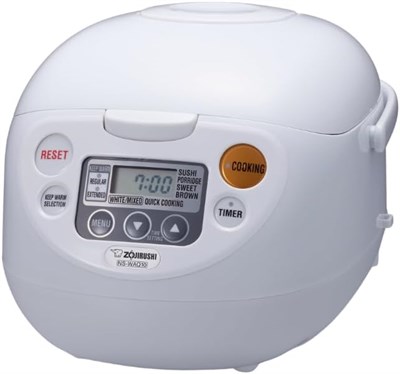 Рисоварка Zojirushi NS-WAQ10/18 – идеально приготовленный рис, антипригарное покрытие, прочная и простая в использовании – 1,0 л 1000022621