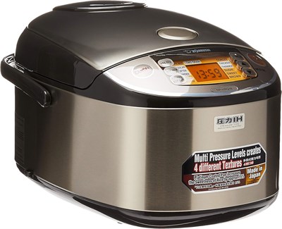 Рисоварка и подогреватель Zojirushi NP-HRQ10/18 с индукционным нагревом – прочное антипригарное покрытие, многофункциональное приготовление, японское качество. 1000022716