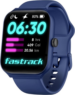 Fastrack Limitless FS1: 1,95-дюймовый экран с поддержкой Bluetooth-звонков | Встроенный помощник Алекса | Более 100 тренировочных программ с искусственным интеллектом | Отслеживание уровня стресса | Непрерывный мониторинг пульса | До 5 дней автономной раб 1000023032